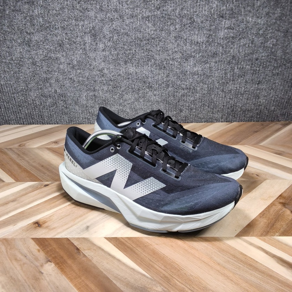 New Balance FuelCell Rebel v4 Shoes Mens Size 13 Graphite Quartz Grey Running - Picture 1 of 13